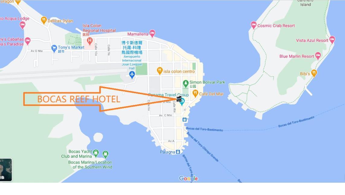 Reff Hotel Bocas del Toro Buitenkant foto